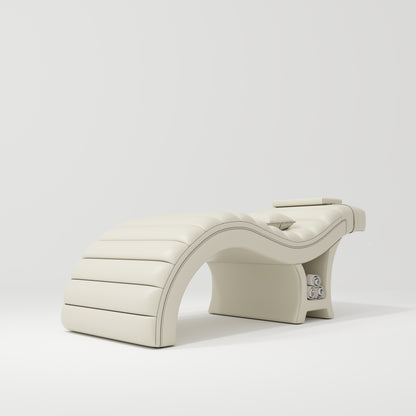 Amèlie Beauty Bed in Creamy White – High-End Treatment Bed for Lash & Facial