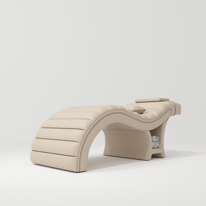 Amèlie Beauty Bed in Latte – Elegant Beauty Bed with Premium Cushioning